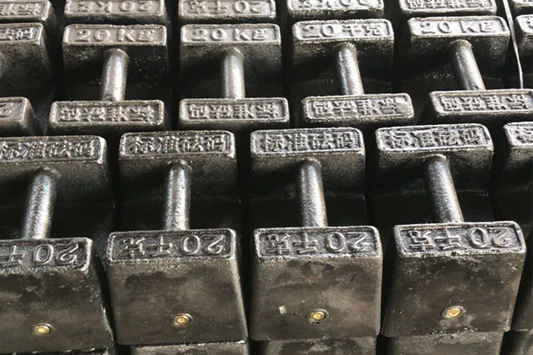 重慶鑄鐵砝碼20kg25kg現貨低價出售