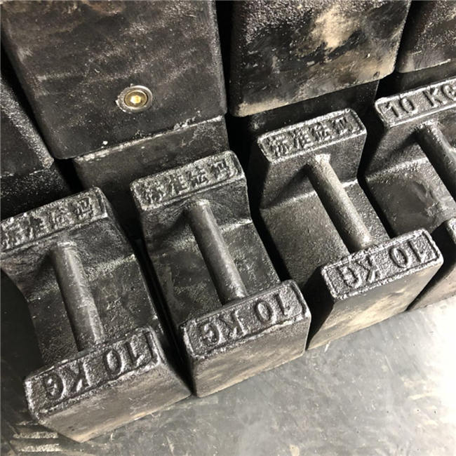 岳陽M3級校磅砝碼1噸長方體鑄鐵砝碼
