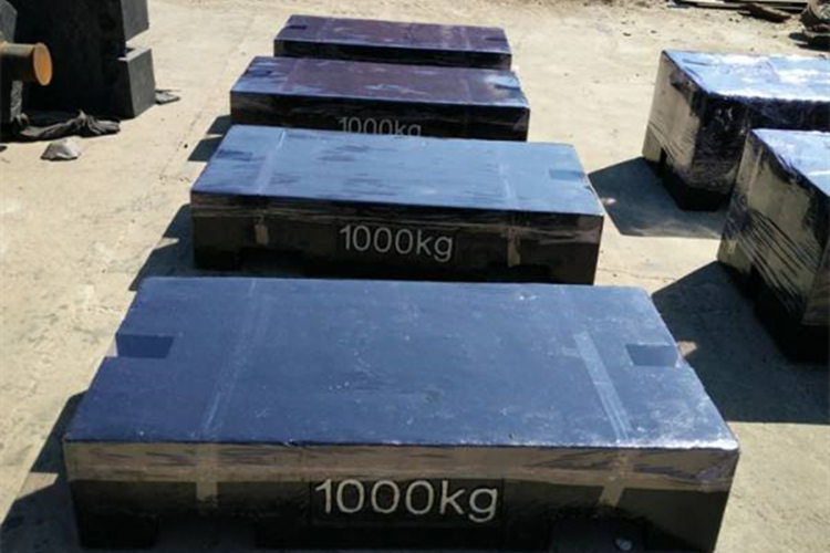 寶雞1000kg計量校準用灰鑄鐵砝碼