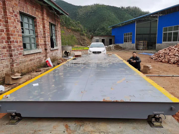 上海出口式電子汽車衡維修方法